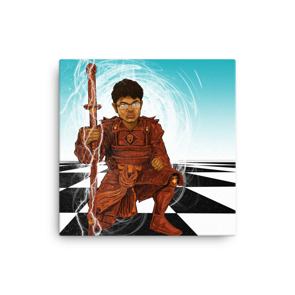 Narayanan The Catalan Canvas Print