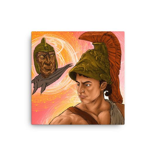 Nimzo-Ragozin Canvas Print