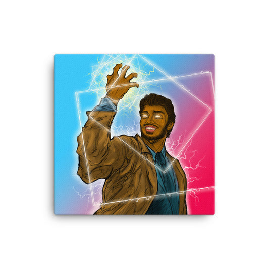 Adhiban 1.e4 Canvas Print