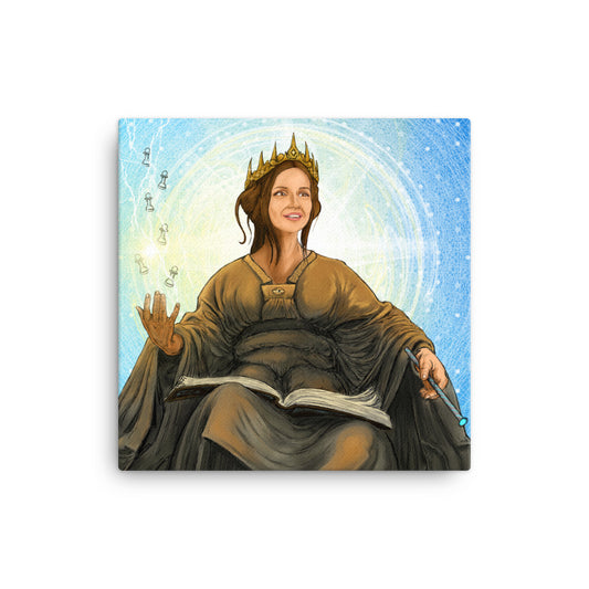 Sopiko Guramishvili Queen's Gambit Accepted Canvas Print