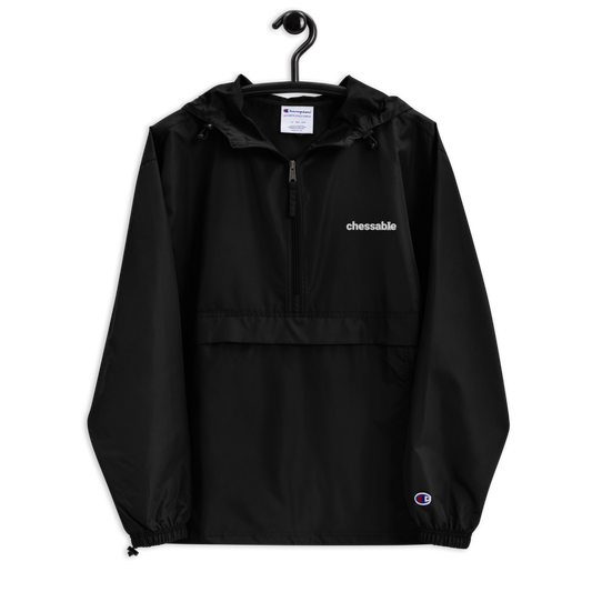 Embroidered Champion Packable Jacket