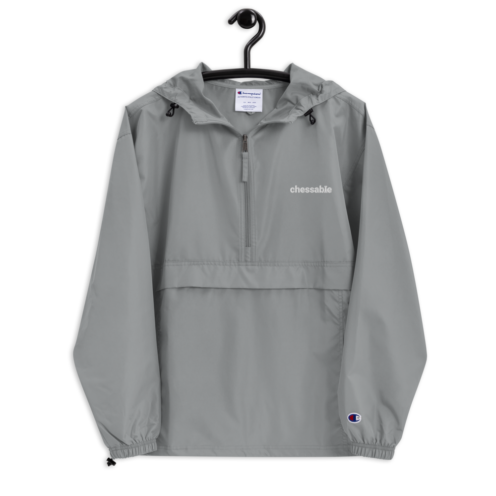 Embroidered Champion Packable Jacket