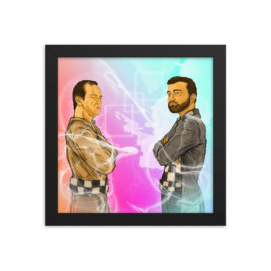 Kan Sicilian Framed Poster