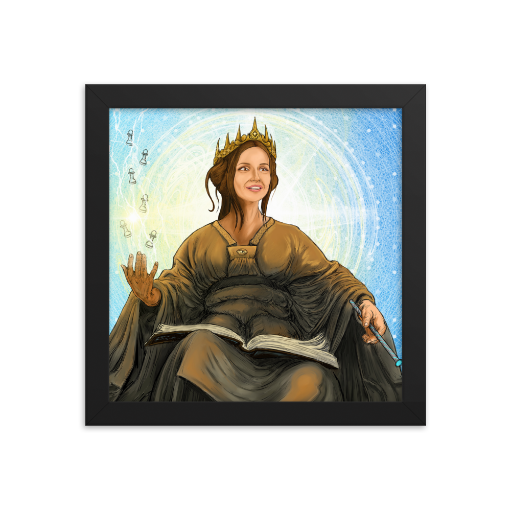 Sopiko Guramishvili Queen's Gambit Accepted Framed Poster