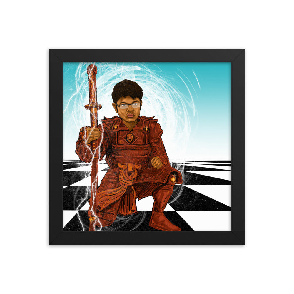 Narayanan The Catalan Framed Poster