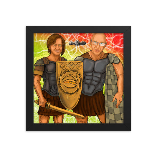 Pirc Defense Framed Poster