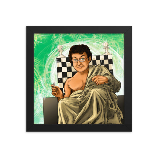 Erwin l'Ami Caro Kann Framed Poster