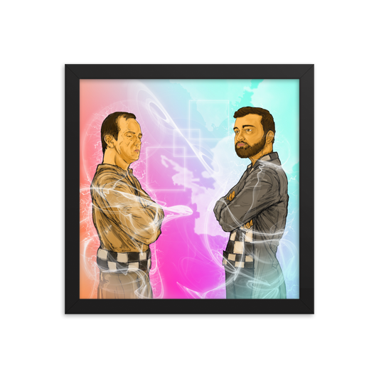 Kan Sicilian Framed Poster