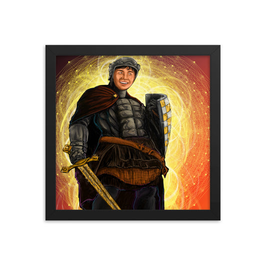 Wesley So e4 Framed Poster