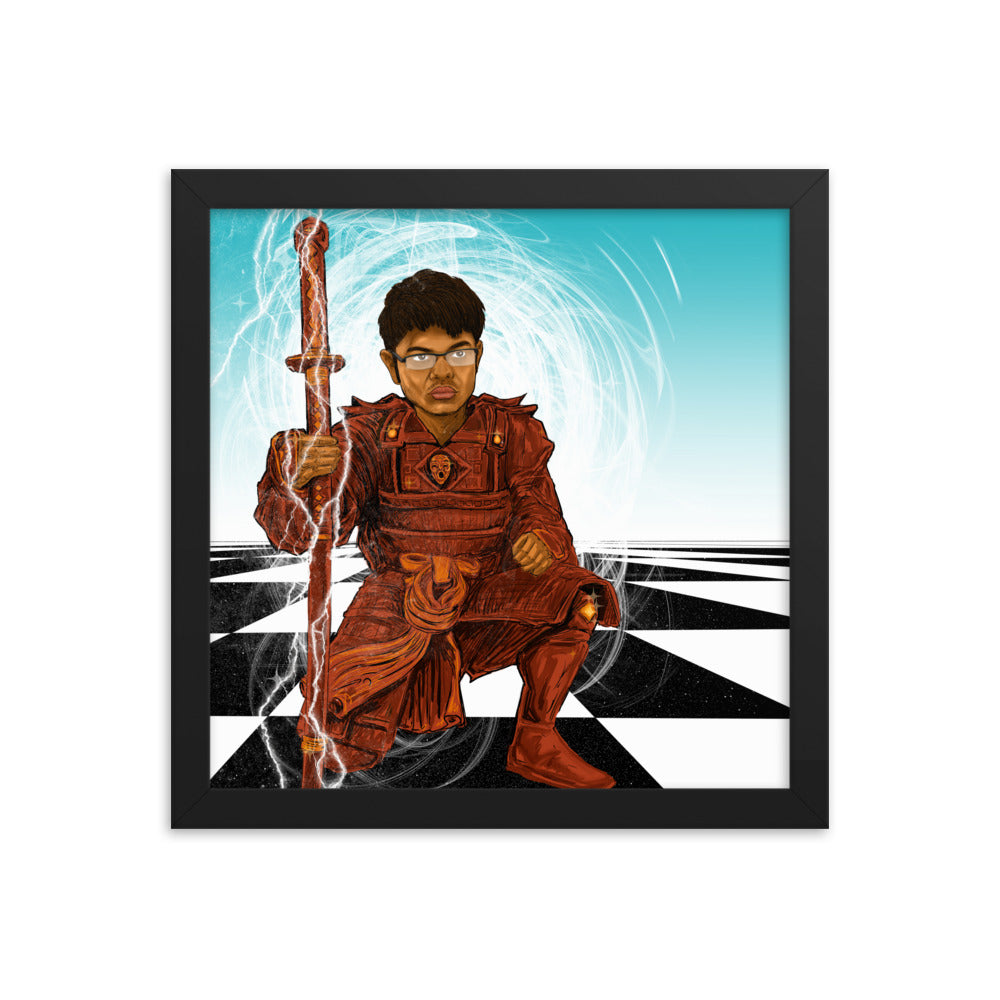Narayanan The Catalan Framed Poster