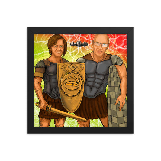Pirc Defense Framed Poster