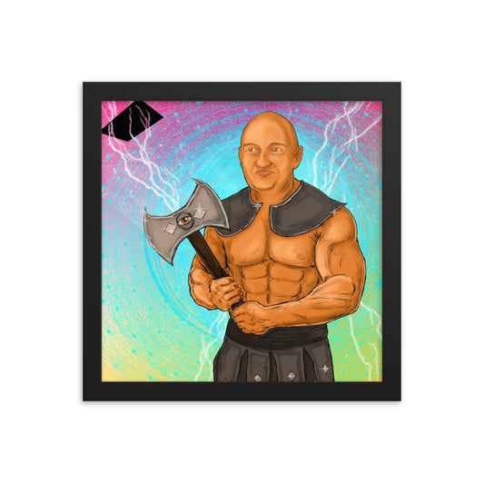 Kamil Plichta King's Indian Attack Framed Poster