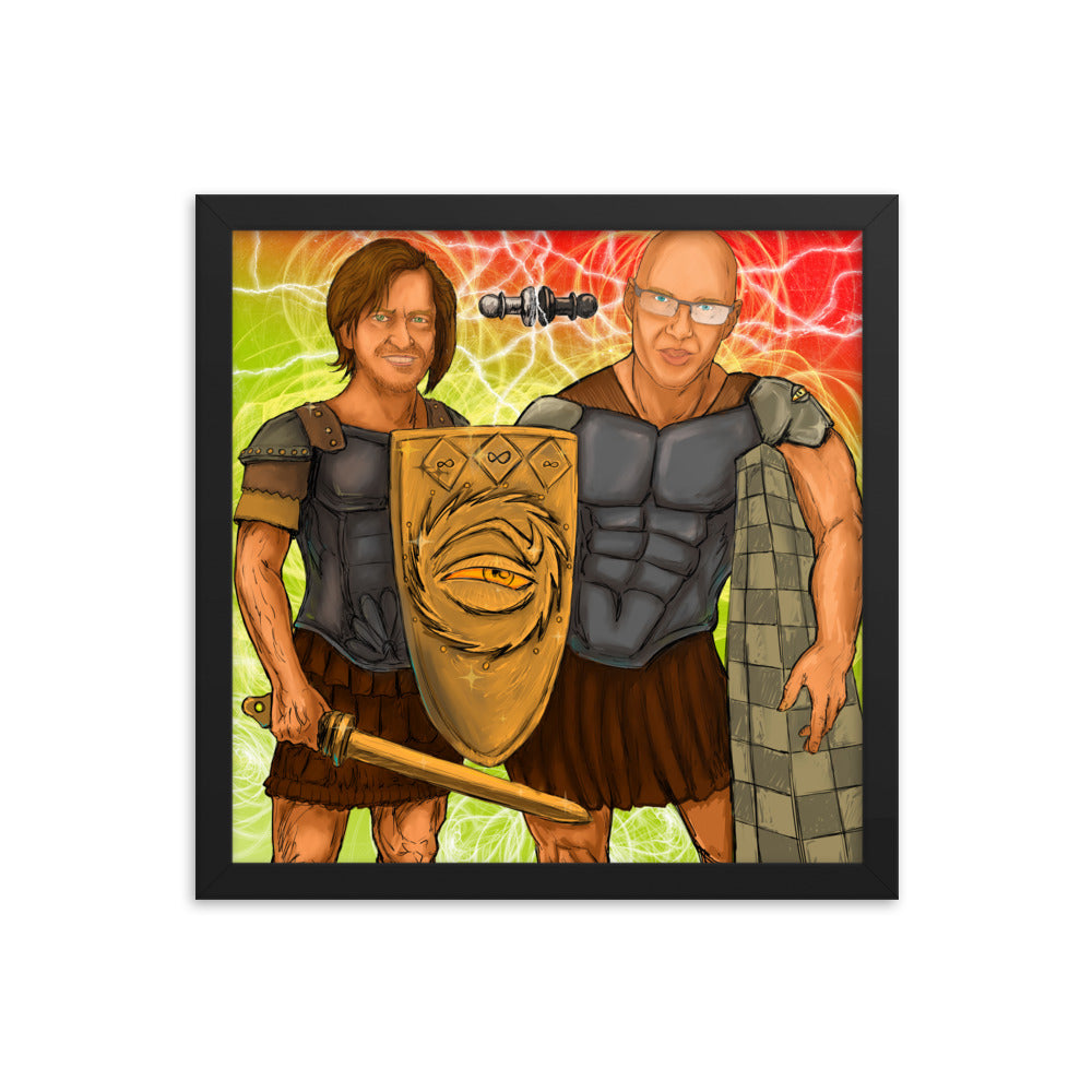 Pirc Defense Framed Poster