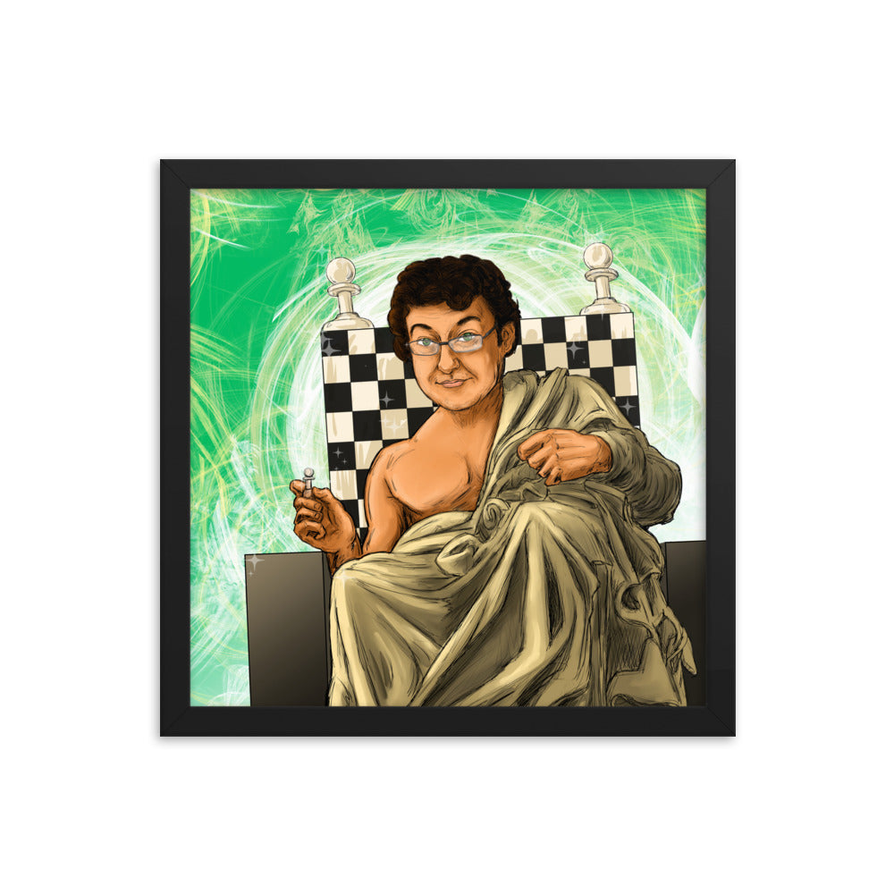 Erwin l'Ami Caro Kann Framed Poster
