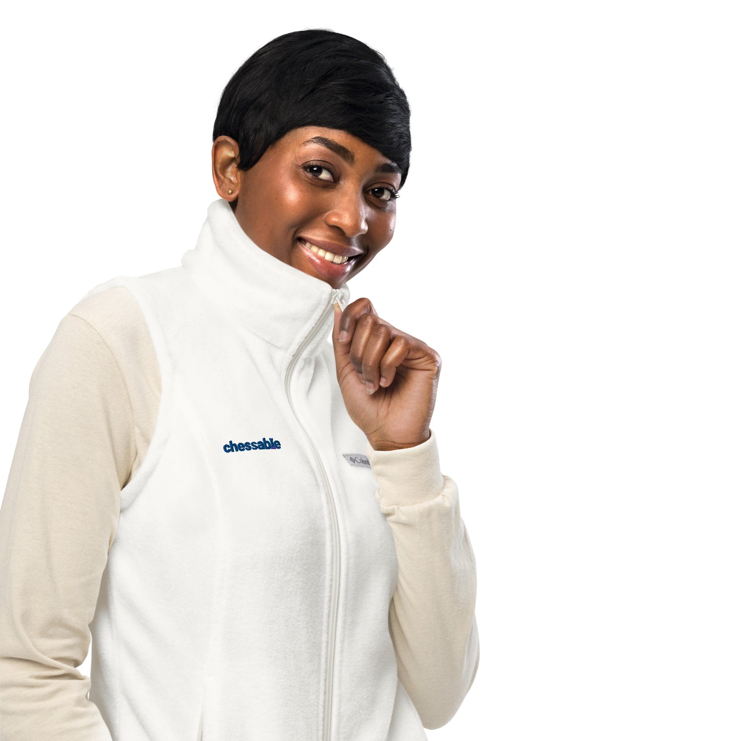 Chessable Women’s Columbia fleece vest