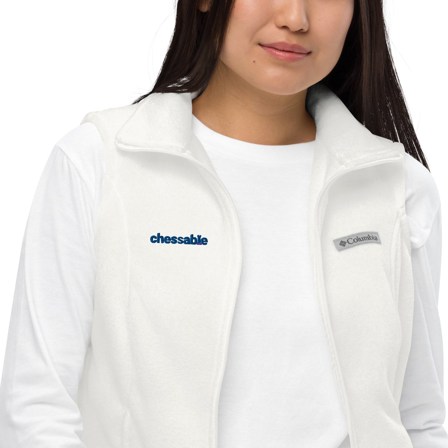 Chessable Women’s Columbia fleece vest