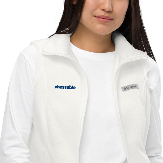 Chessable Women’s Columbia fleece vest