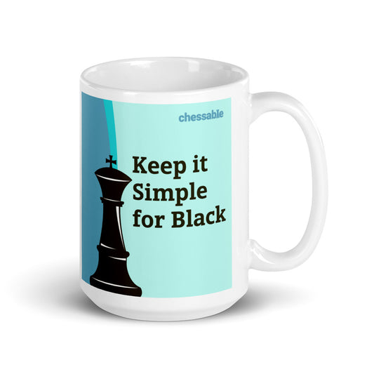 Keep It Simple for Black Mug